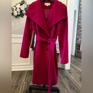 Michael Kors Raspberry Coat